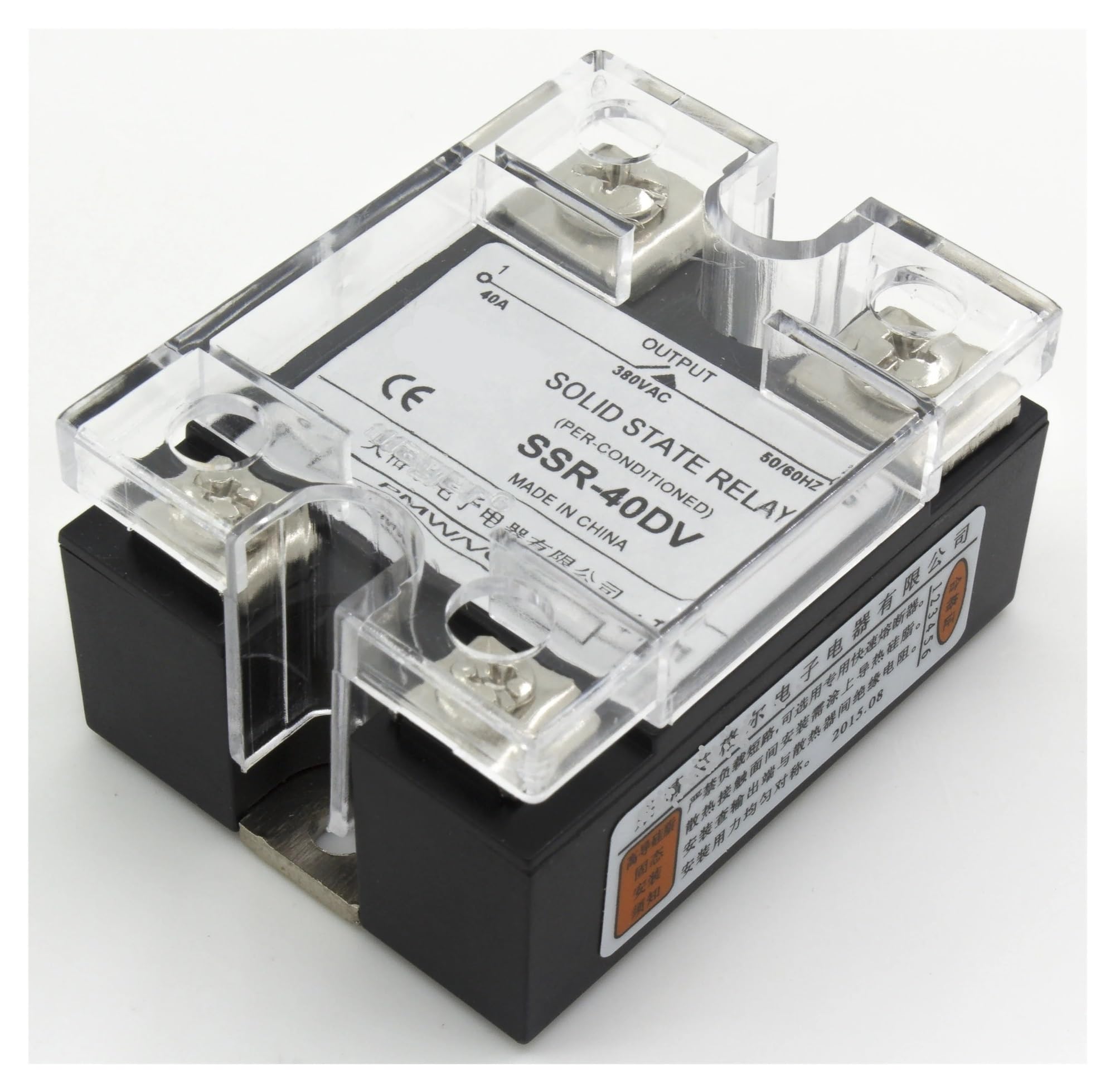 SSR-40DV 40A solid state voltage regulator 40DV match to voltage regulator