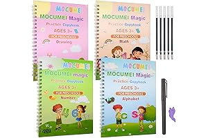 MOCUMEI Reusable Copybook: Cultivate Writing Skills with Endless Practice