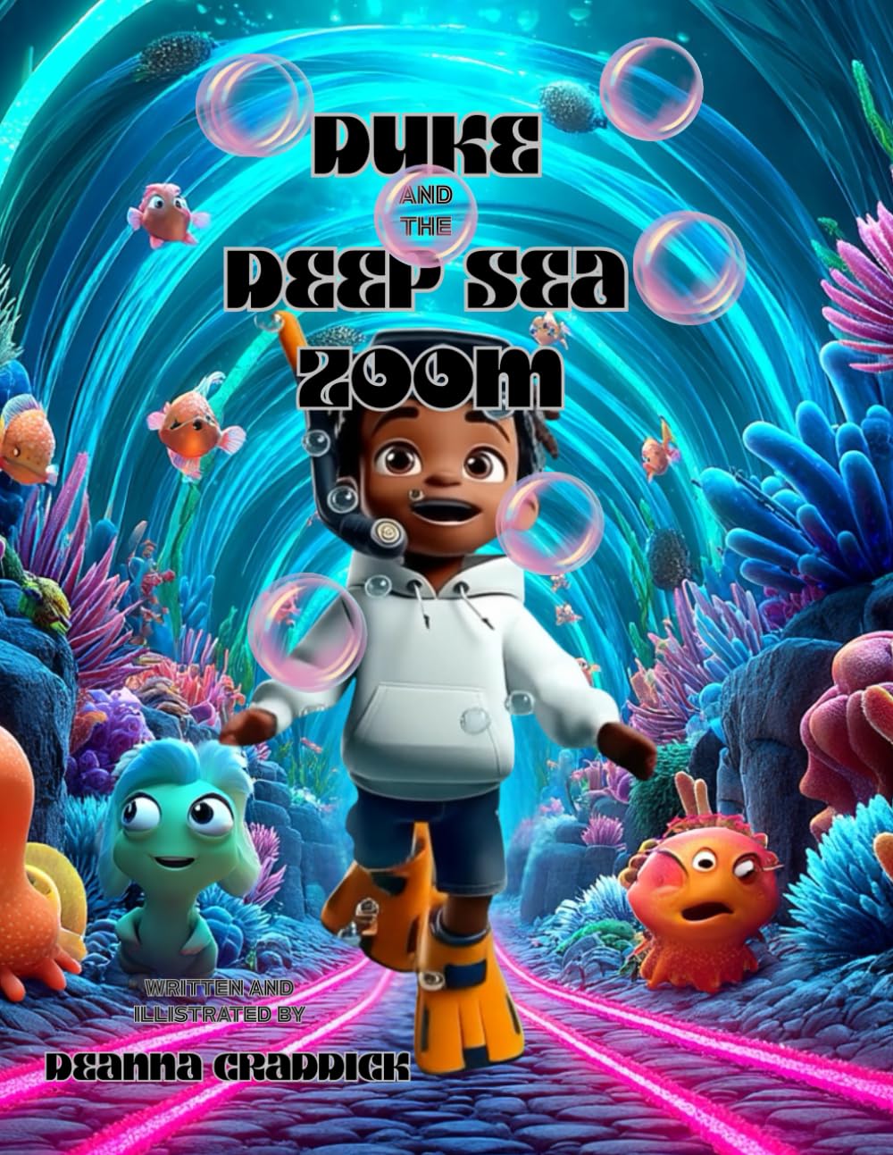 Duke and the Deep Sea Zoom: An Underwater Adventure Storybook for Children Ages 3-8