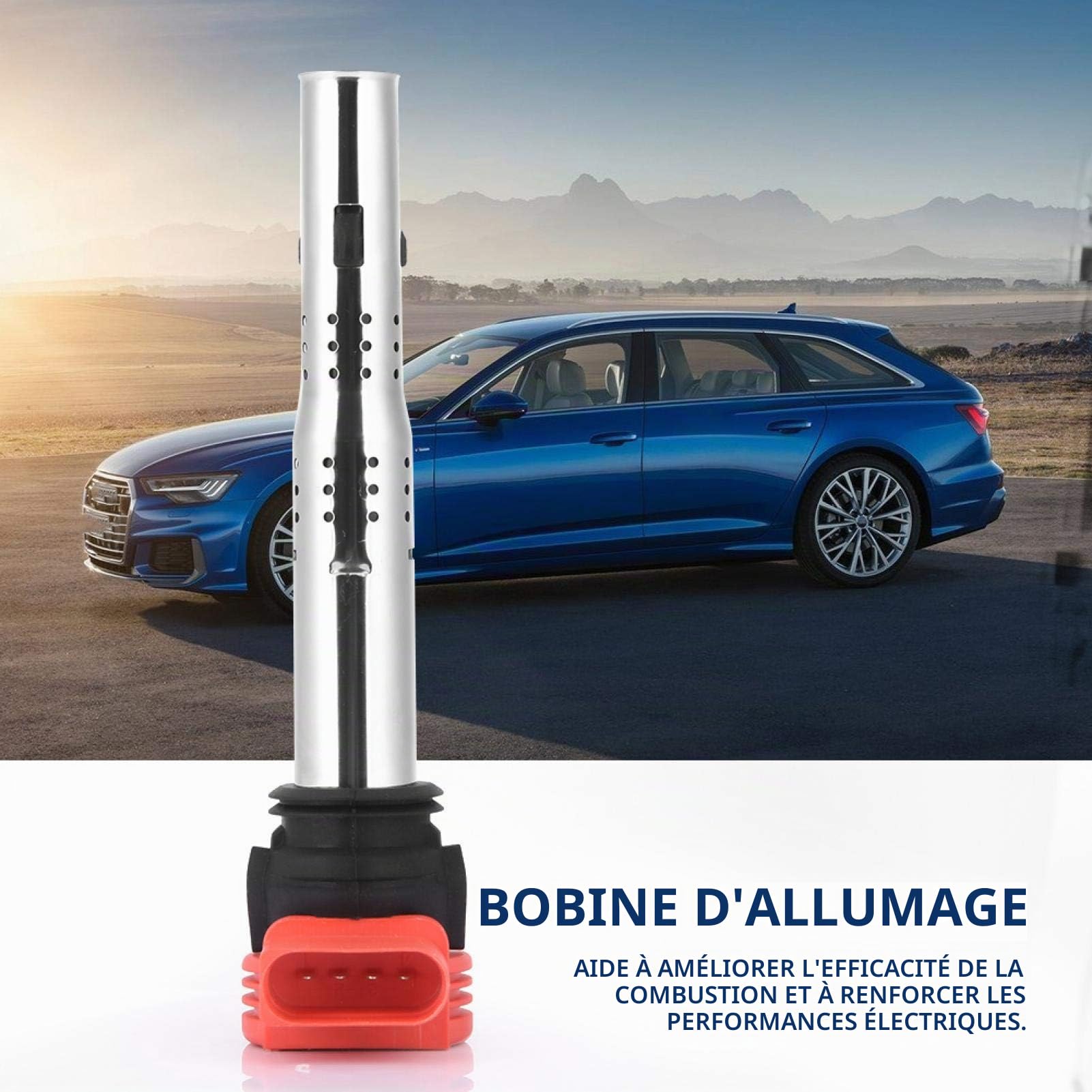 Bobine d'allumage 06E905115E de rechange pour A3 S4 TT, 4 pièces