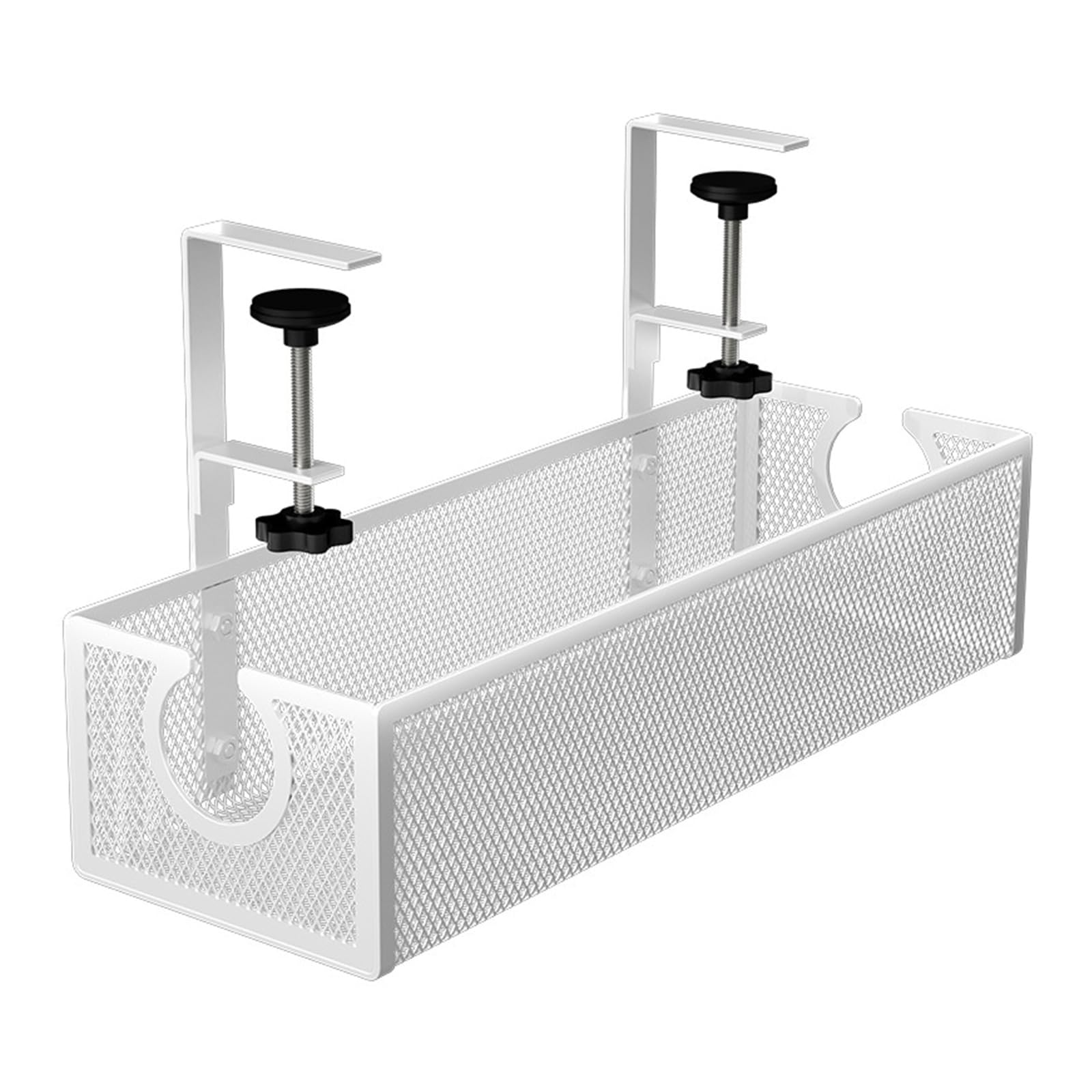 Metal Hanging Baskets Under Shelf Organized for Kitchen Pantries Bathroom and Closet Practical Metal Storage Basket