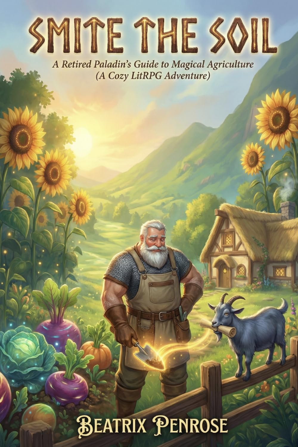 Smite the Soil: A Retired Paladin’s Guide to Magical Agriculture (A Cozy LitRPG Adventure) (The Green Sanctuary)