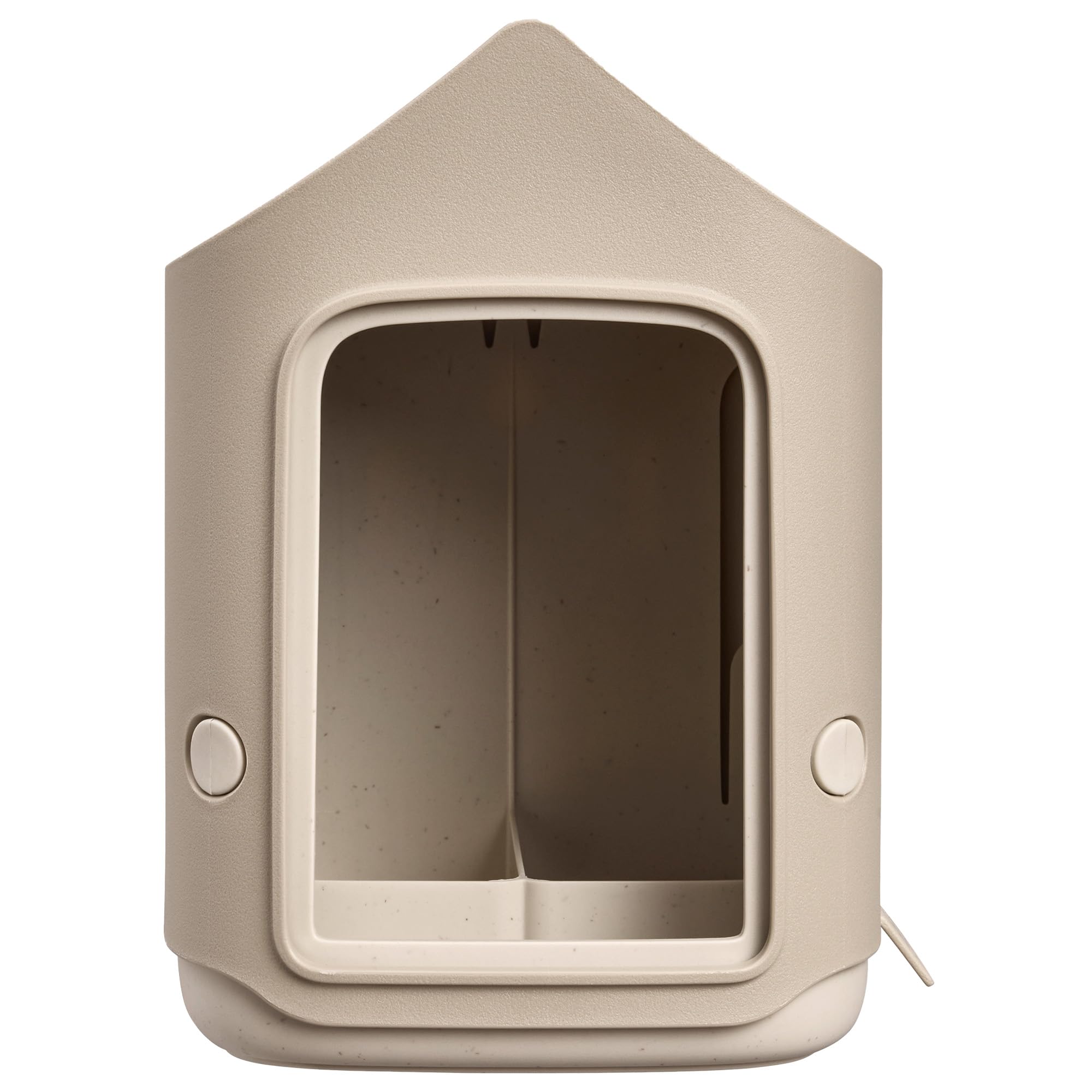 Elho Cosy Bird Feeder 18cm - Mushroom Beige