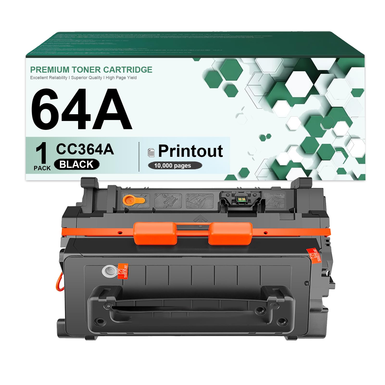 Compatible for HP 64A Toner Cartridge Replacement for CC364A Cartridge Fit for HP Laserjet P4014 P4015 P4515 P4015n P4015x P4515tn P4515n P4515x