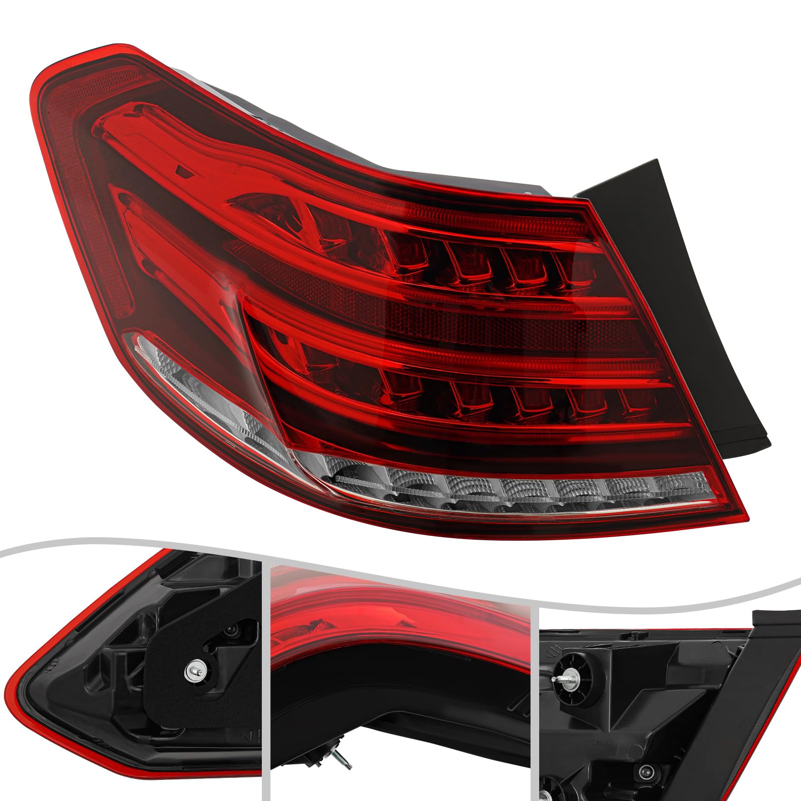 Tail Light 2014-2016 W212 S212 4Dr Sedan Left Rear LED OEM 2129060757 image 7
