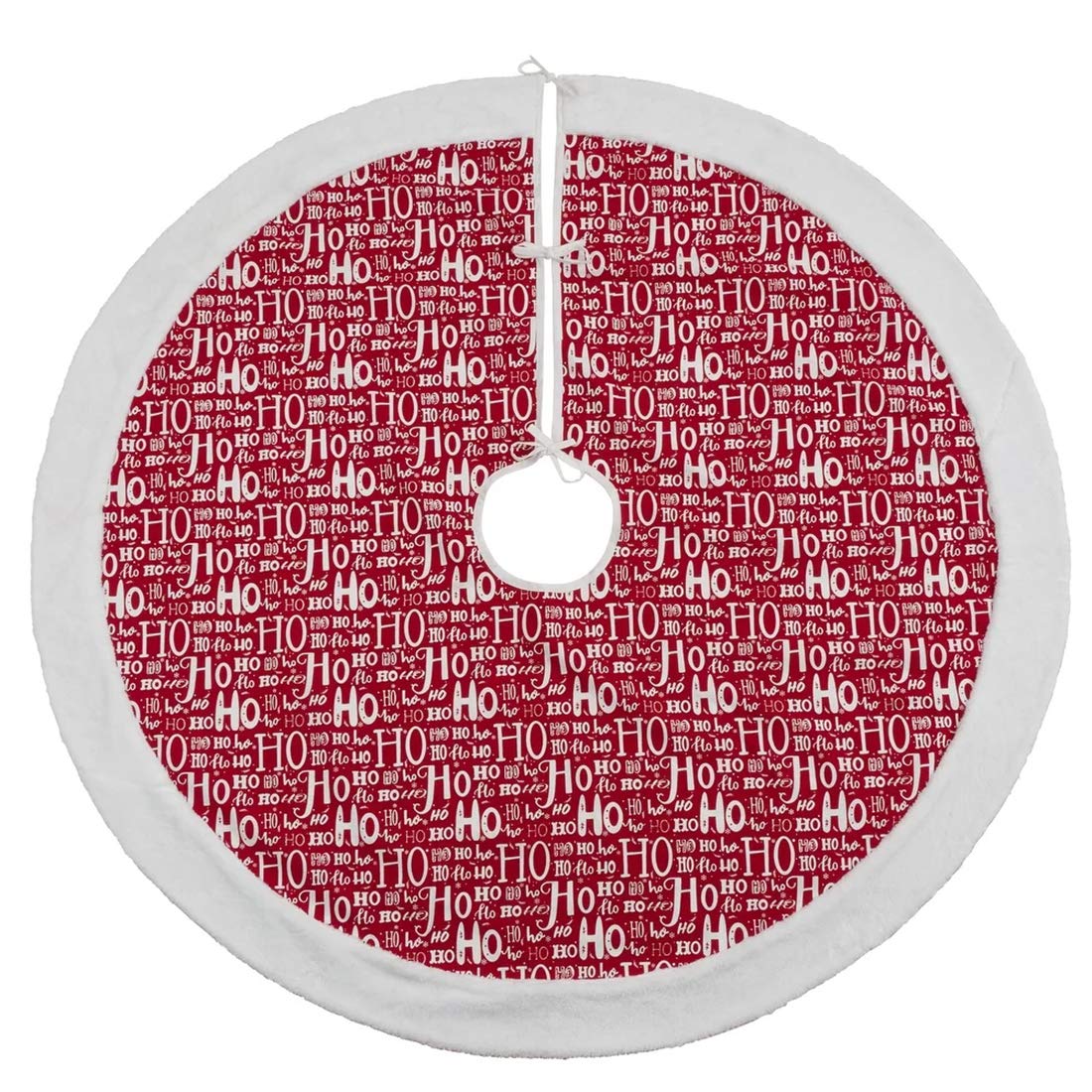 Fennco Styles Ho Ho Ho Christmas Tree Skirt 72