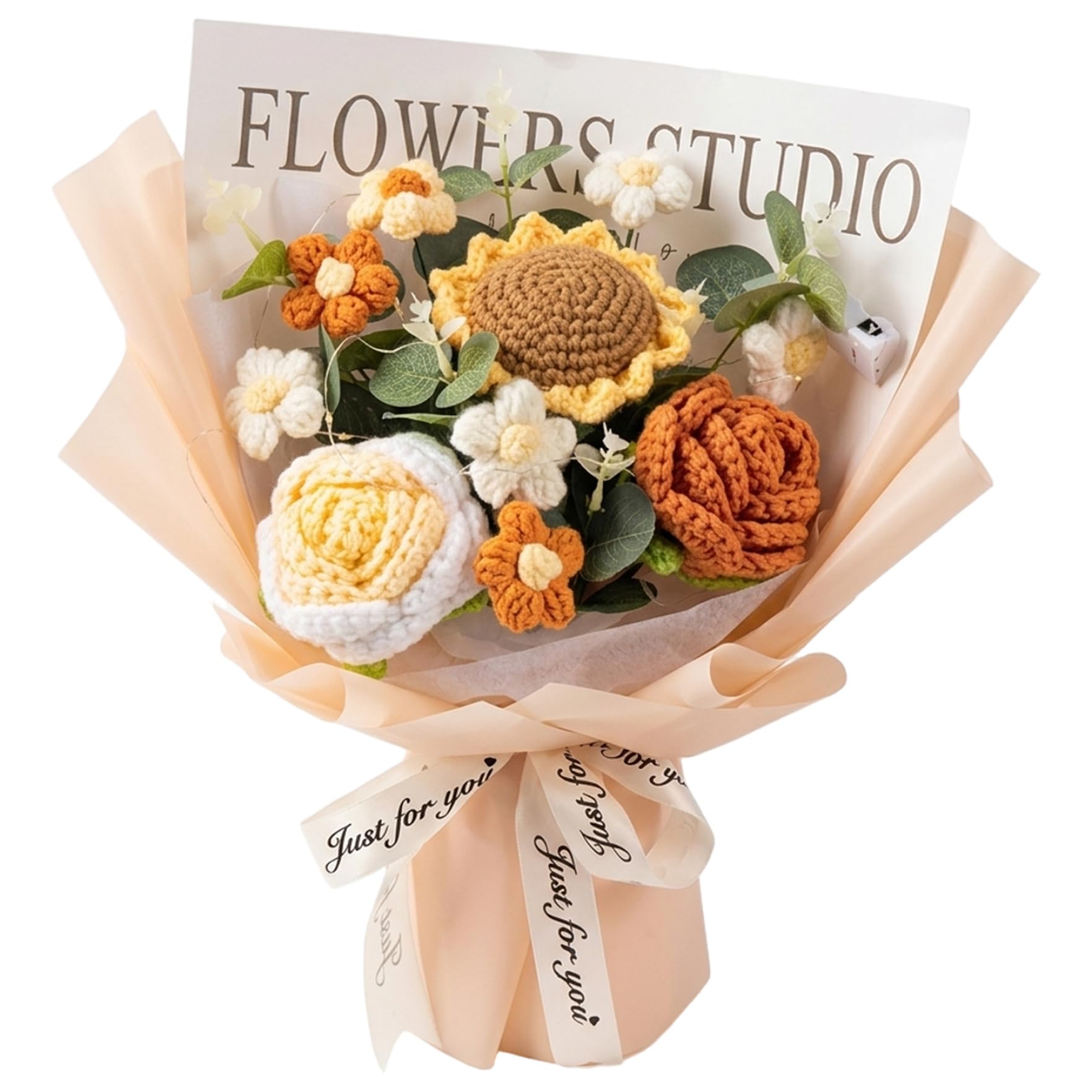 Bouquet de fleurs au crochet cadeau d'anniversaire pour mère et enseignante