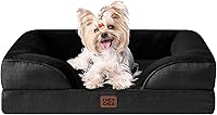 Vista 32 de EHEYCIGA Camas ortopédicas para perros extra grandes, cama impermeable de espuma viscoelástica XXL para mascotas con laterales, fondo antideslizante