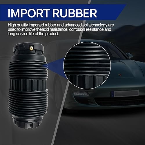 Miniatura 4 de Los bolsos traseros de la amortiguación de aire con resorte compatibles con el OEM 2010-2016 Porsche 970 reemplazan el número 97033353331,