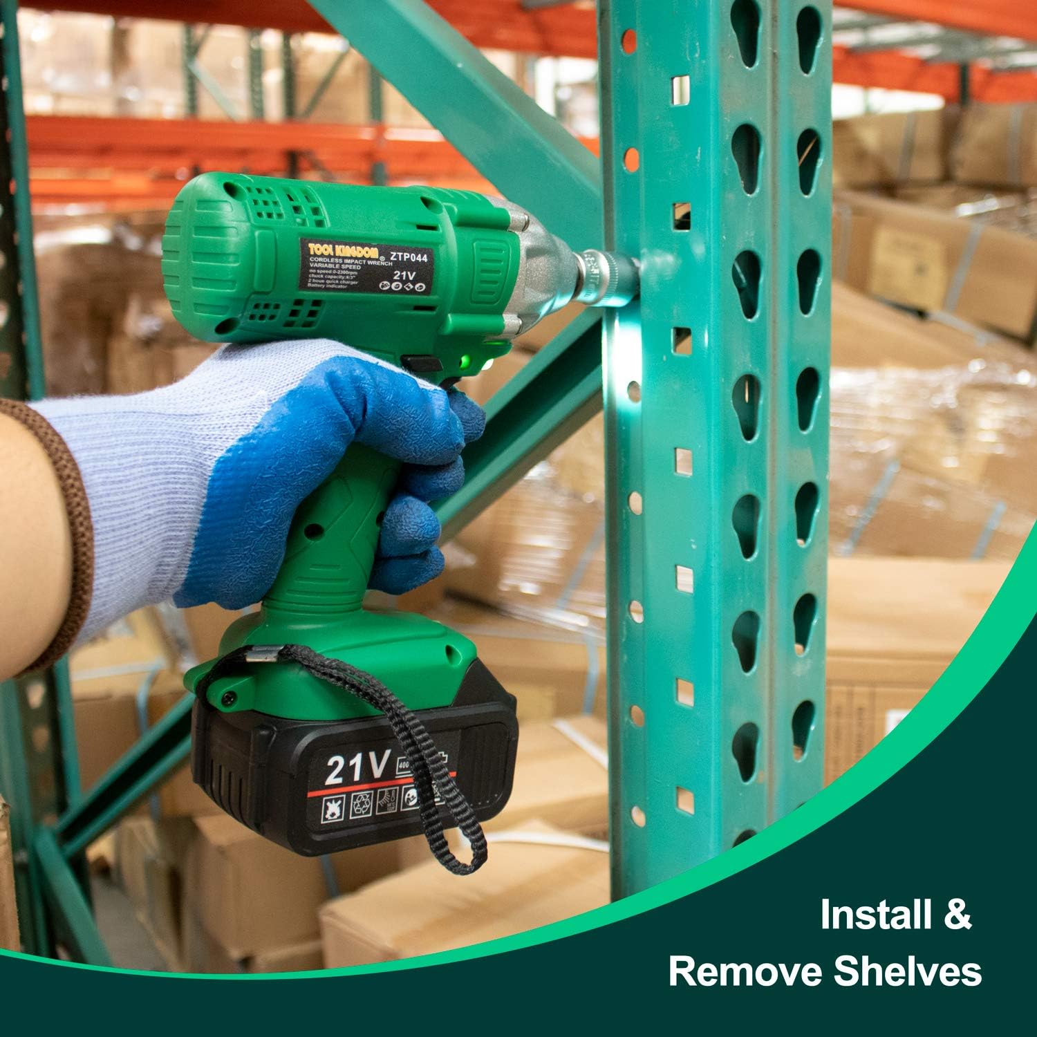 Get Discount Offer Tool Kingdom Cordless 3/8 21V 3A Max Impact Wrench, 320N.m Max Torque with 7 sockets ZTP044 One-Day Sale: Up to 70% Off Tool Kingdom Cordless 3/8 21V 3A Max Impact Wrench, 320N.m Max Torque with 7 sockets ZTP044