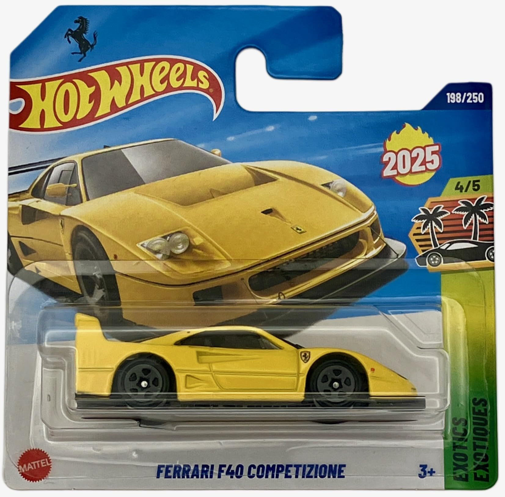 Hot Wheels Ferrari F40 Competizione JBB92 HW Exotics 4/5 Short