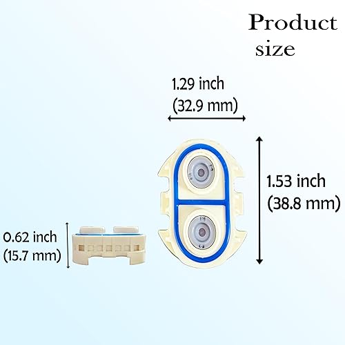 Miniatura 5 de ALITZ RP73625 Piezas de la válvula de retención para DELTA, DELEX y PEERLESS cartucho de una sola manija RP70538 (conjunto de válvula de retención
