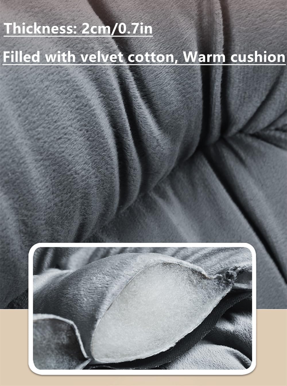 Car Seat Cover, Warm Seat Cover Winter Protector, Fluffy Cushion Pad Mat Protector for Auto, Universal for Sedan Hatchback SUV, Car Interior Accessories - 1pc Front Seat Cover