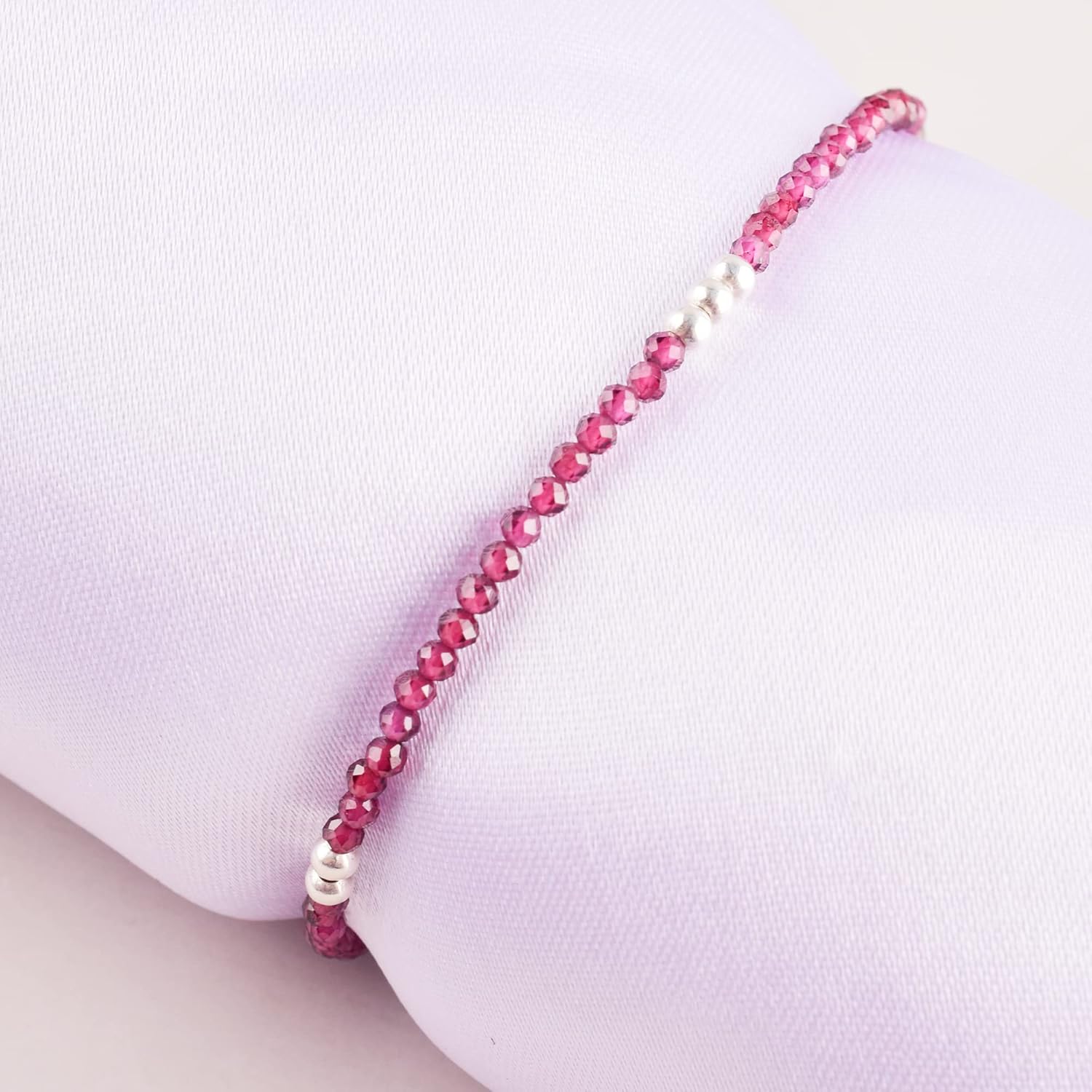 Natural Micro Beads Crystals Bracelet, Gemstone, Energy Healing Crystals, Birthday, Gift for Her, Gemstone Jewelry 8-inch AAA+ Quality - Image 5