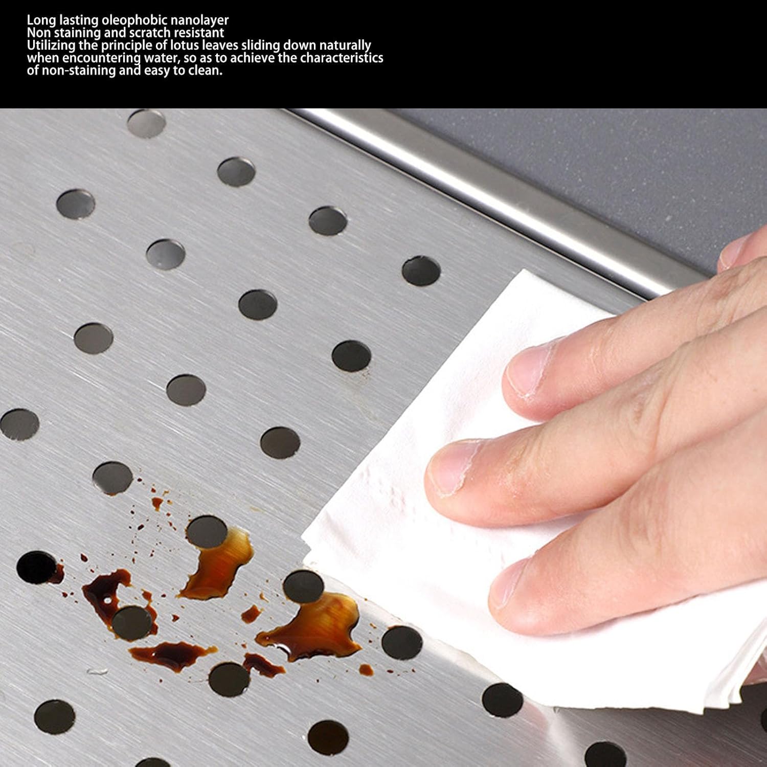 Luqeeg Glass Sink Rinser, Automatic Stainless Steel Pitcher Rinser with 360° Rotating Sink Washer for Kitchen, Cup Washer for Home Kitchen Hotel Cafe Restaurant - 16.7x9.1x1.2 Inch