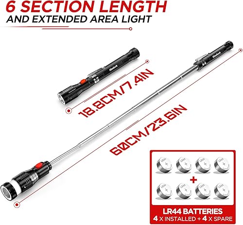 Miniatura 4 de Regalos para el día del padre de parte de la hija, herramienta magnética LED para recoger, regalos para papá de esposa, hijo, niños, regalos de