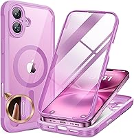 Vista 173 de Miracase Funda magnética para iPhone 15 Pro Max de 6.7 pulgadas [compatible con Magsafe], funda de cuerpo completo a prueba de caídas para iPhone 15