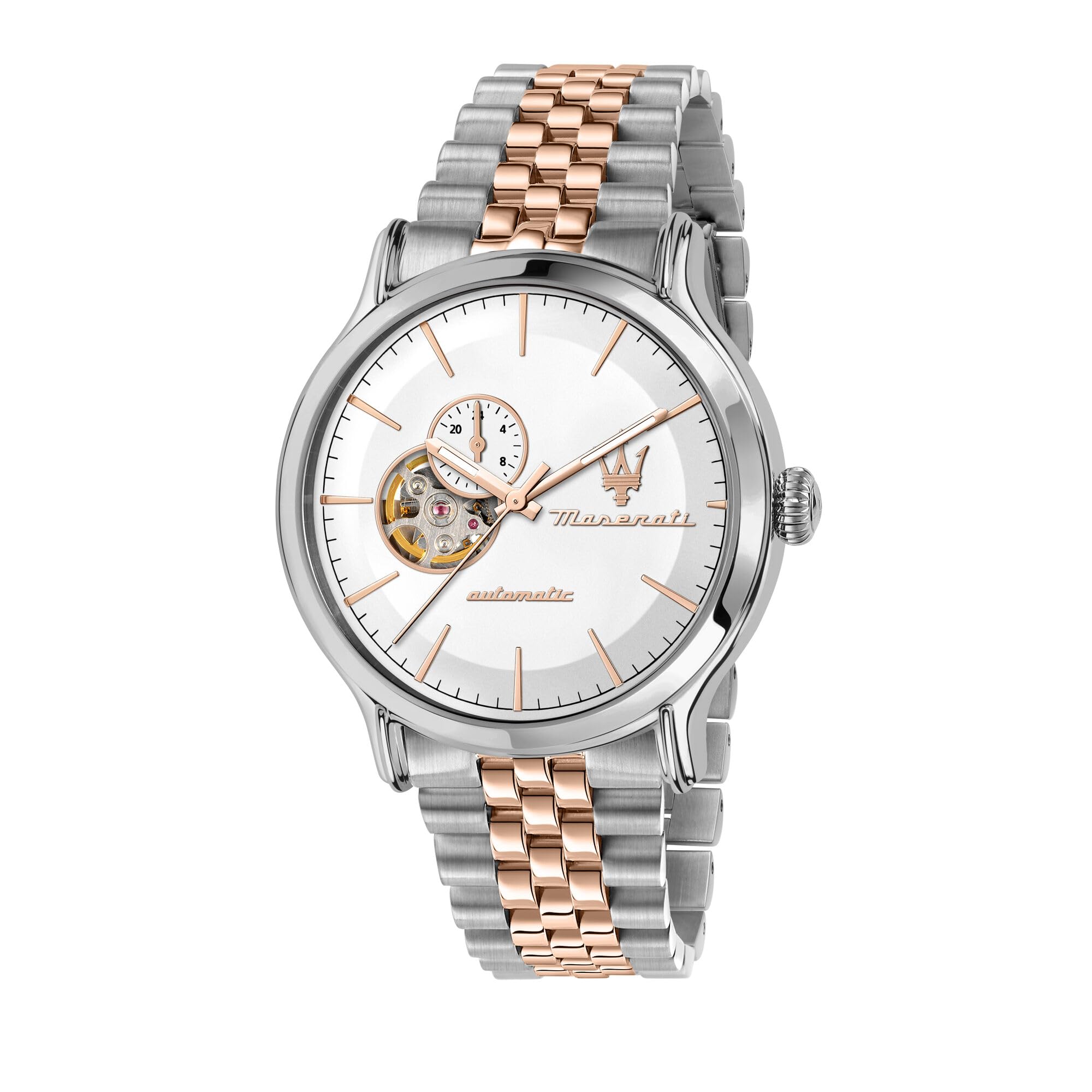 Maserati Stainless Steel Epoca Analog Dial Color Silver Men Watch - R8823118008, Silver Band (B09F5KQ6BK) Amazon Price History, Amazon Price Tracker