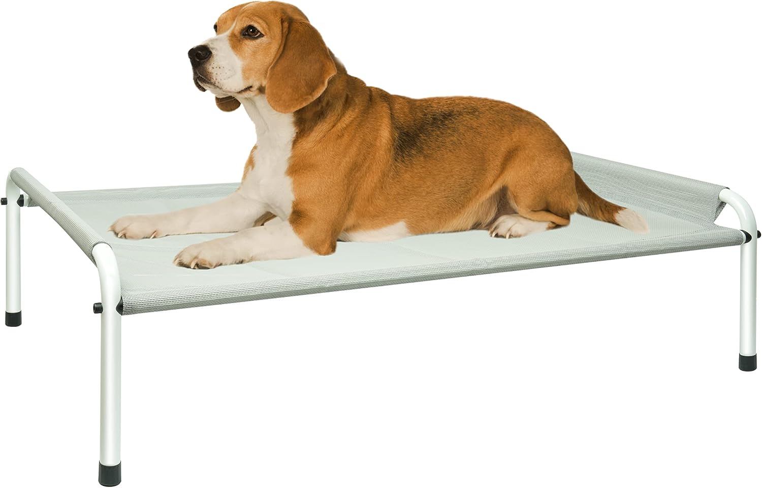 Elevated Small&Medium Outdoor Dog Bed - Cooling Portable Breathable Pet Cot Washable Pet Bed Sturdy Durable Pet Hammock Bed with…