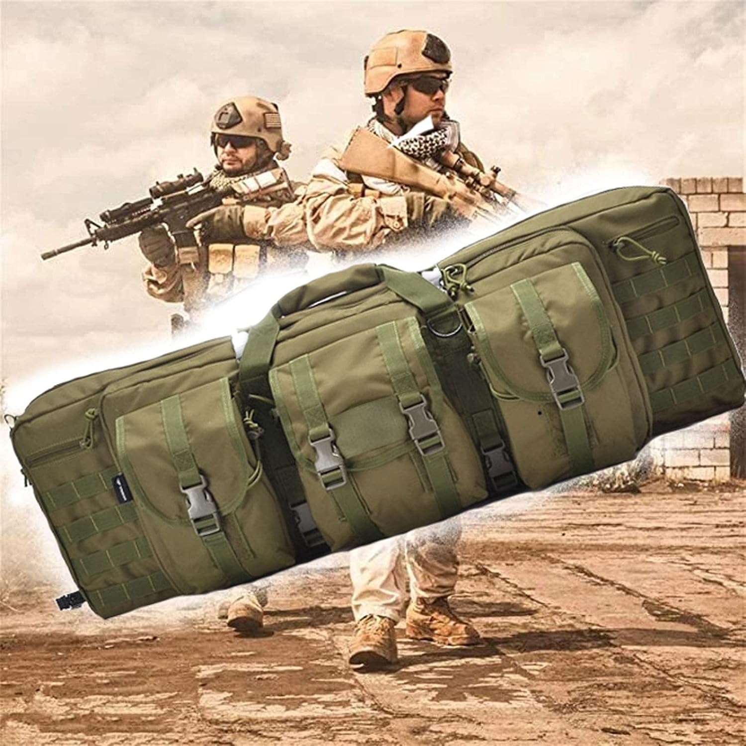 SKB 2SFR-5013 サバゲー用ガンケース ダブルライフルケース ガンケース