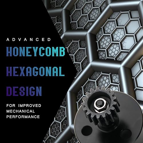 Miniatura 4 de FLMLF Campana de embrague de aleación con engranaje de piñón de acero endurecido 17T Set de actualización para 15 RC Hpi Baja 5B 5T 5SC TOP Speed RC