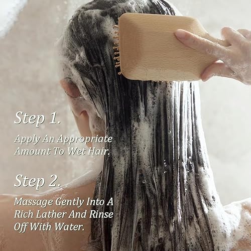 Miniatura 8 de Champú de aceite Batana para el crecimiento del cabello, champú de romero, nutritivo y rejuvenecedor para suavidad y volumen, adecuado para hombres