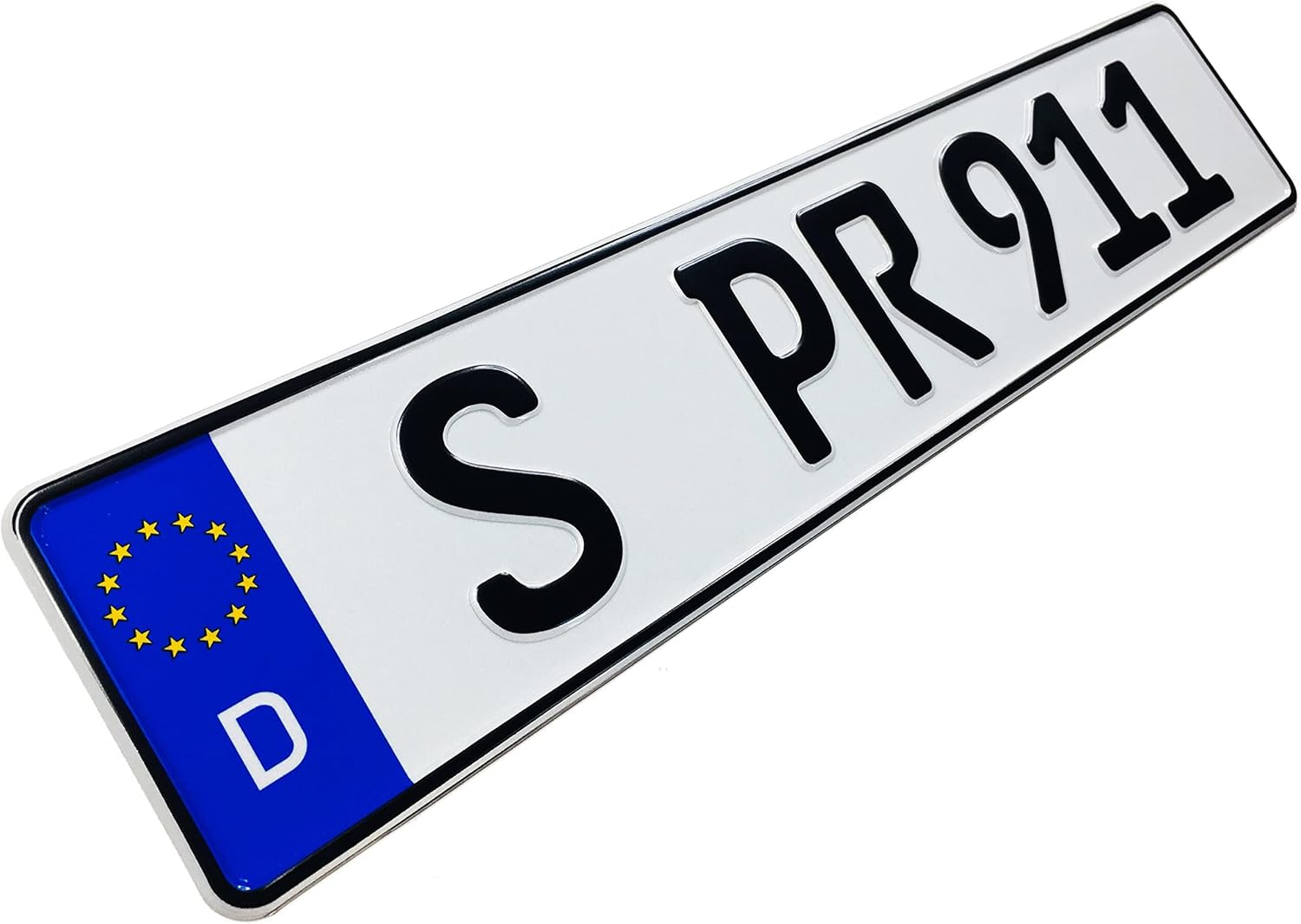 Compatible with Porsche German License Plate