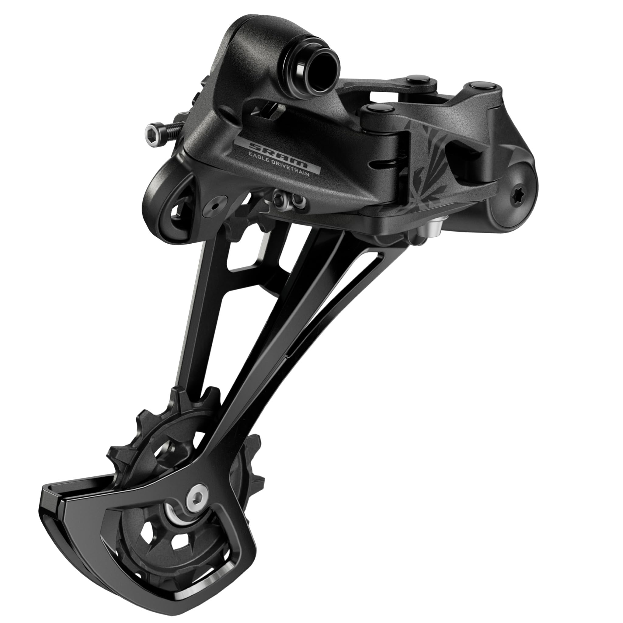 SRAM Deragliatore posteriore S100 Eagle - 12 velocità, capacità di montaggio tradizionale o UDH, gabbia lunga, 50t Max, nero