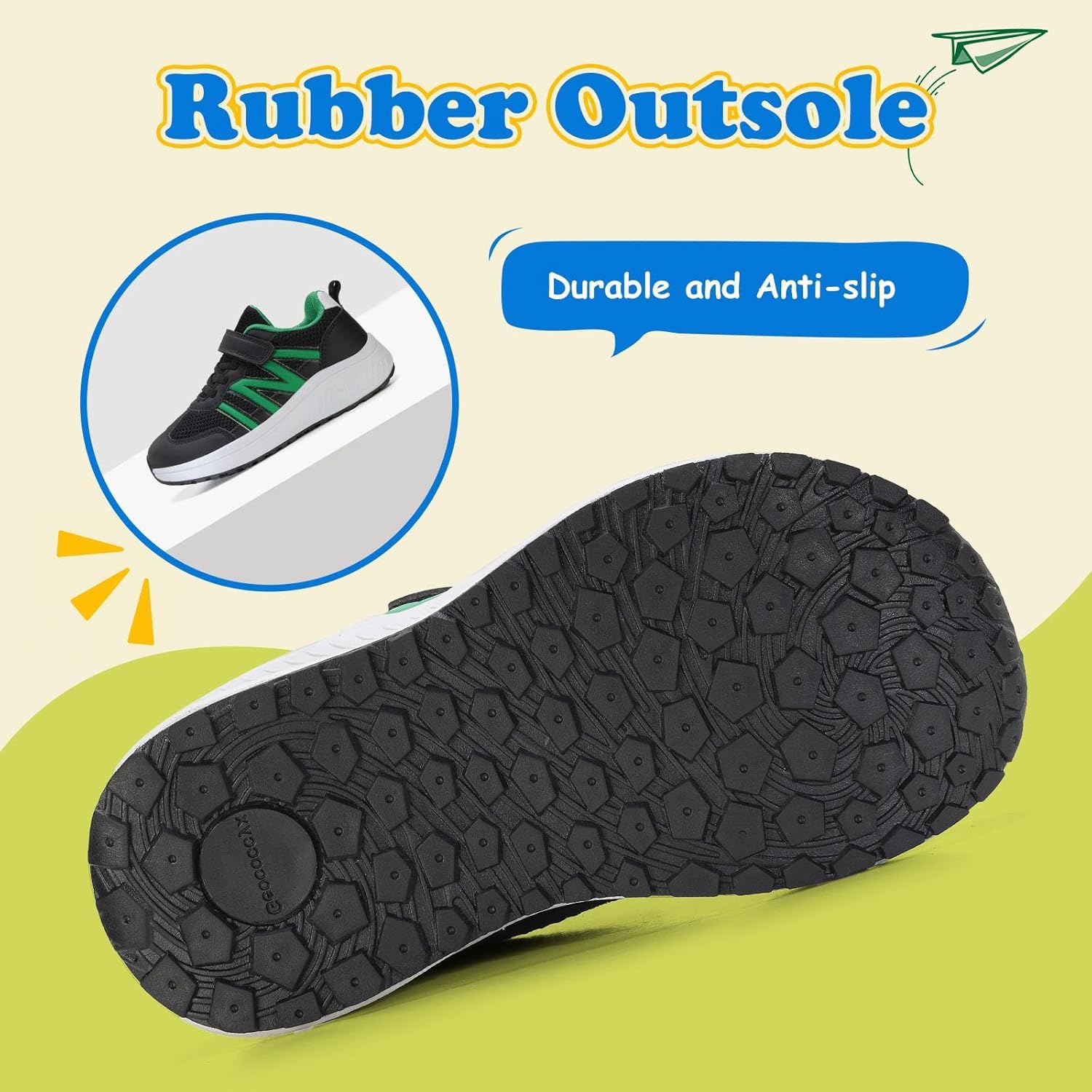 Boys Wide Toe Box Sneakers Girls Tennis Running Shoes Breathable Walking Trainers for Kids - Image 3