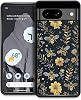 Funda compatible con Google Pixel 8, diseño vintage de abejas y flores amarillas, a prueba de golpes y antirrayas, cubierta trasera de PC duro para Google Pixel 8 1