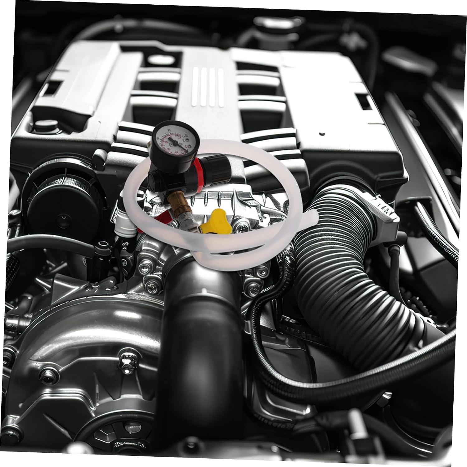 Water Tank Pressure-keeping Leak Detection Coolant Tester Tool for Car Radiator Leak Detection