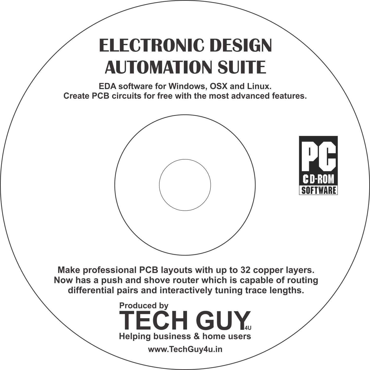 Electronic Design Automation (EDA) Suite- Software for Making Professional PCB layouts