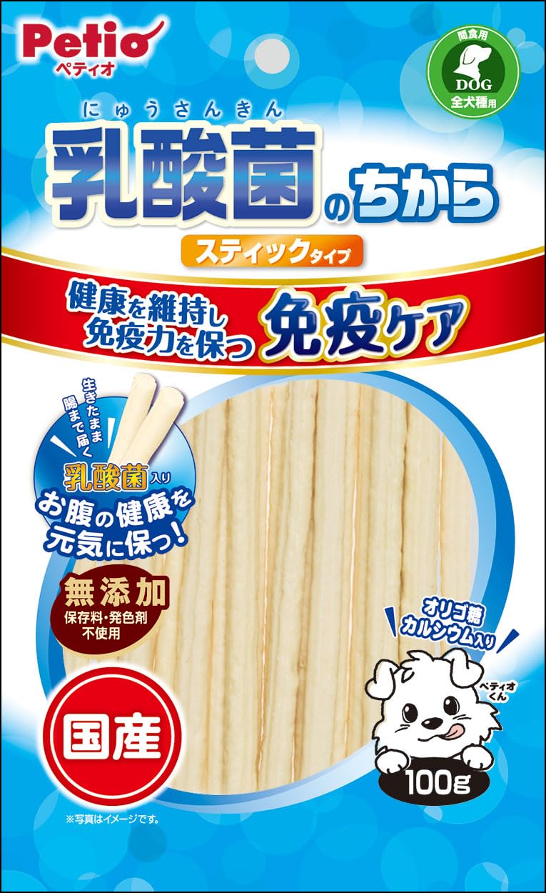 ペティオ (Petio) 乳酸菌のちから スティックタイプ 100g