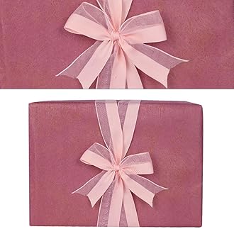 YATAI Gift Wrapping Paper, Floral Bouquet Paper, Flat Sheet, Gift Packaging Wrap, Bulk Packing Paper 20pcs sheets for Event and Party Supplies DIY Gift (Maroon)