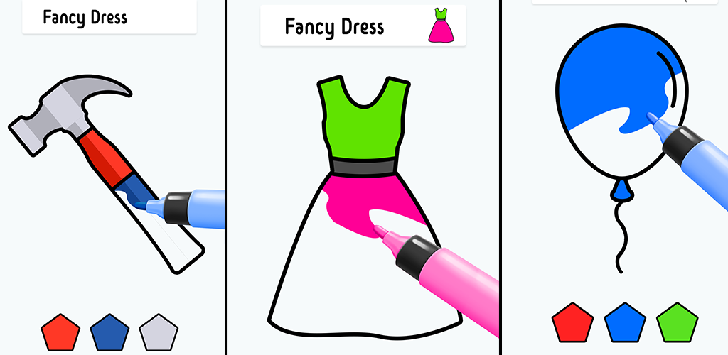 Color Paint Match ASMR Color Page master new Coloring games for Android