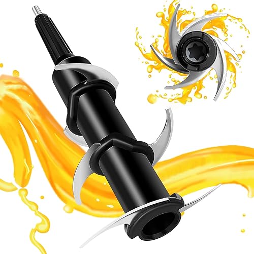 Cuchilla de repuesto para licuadora Ninja, piezas de repuesto compatibles con Ninja de 72 onzas, 1100 W, 1200 W, 1500 W, NJ600 BL600C NJ602CO BL500