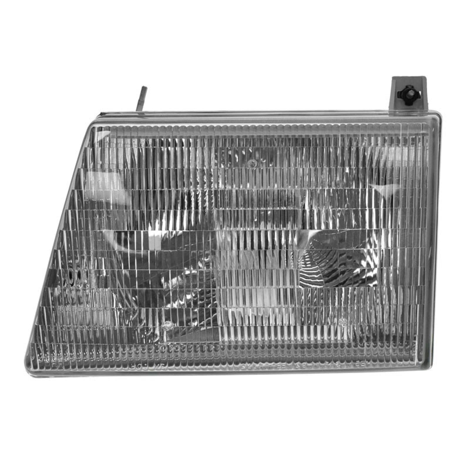 TRQ Headlight Assembly Set Driver & Passenger Side FO2502153 FO2503153 Compatible with 97-07 Ford — view 8