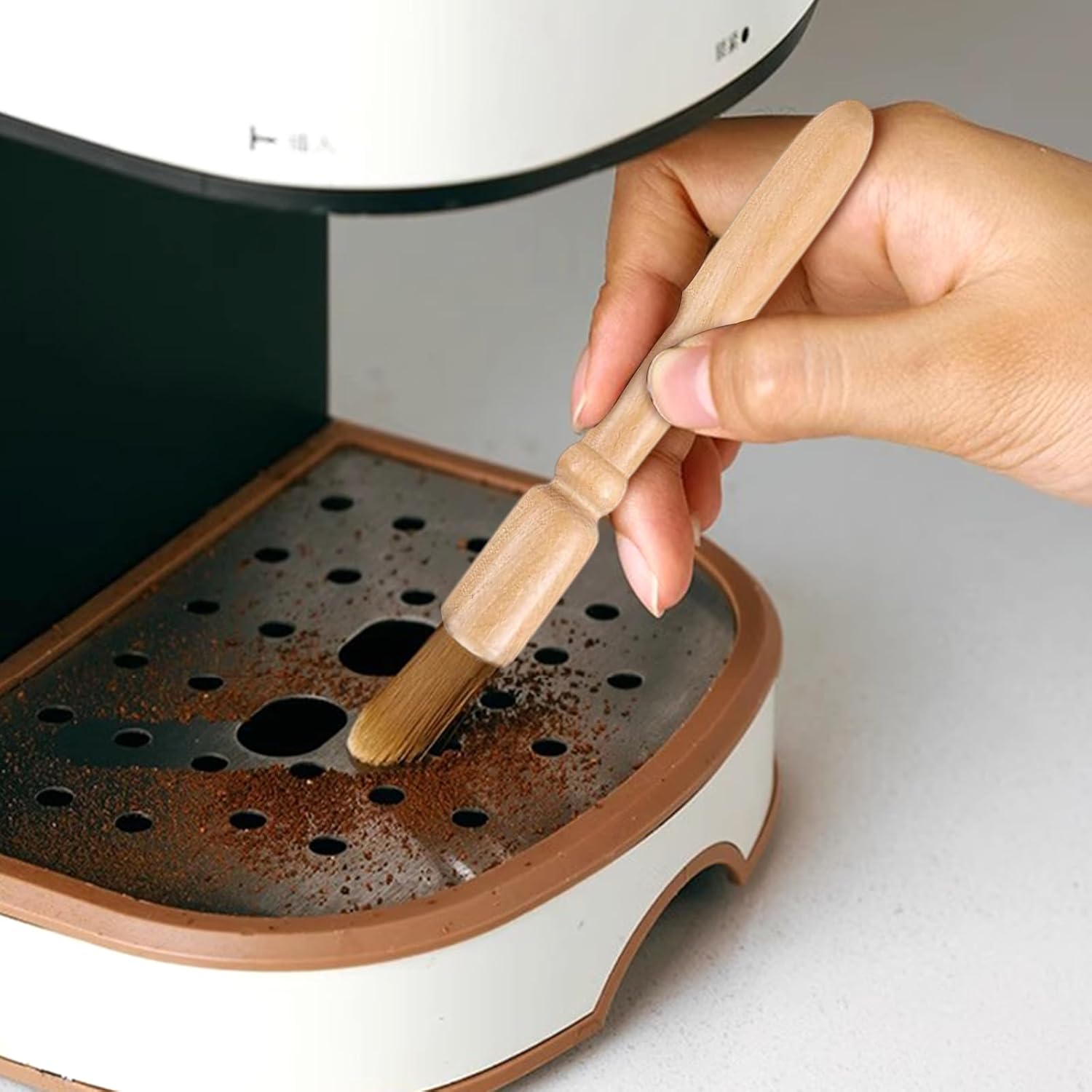 Omevett 15 Pcs Coffee Machine Cleaning Brush Set Espresso Machine Cleaning Brush Coffee Grinder Cleaning Brush with Spoon Thin Pipe Cleaning Brushes 8 71MSqptE+tL. AC SL1500