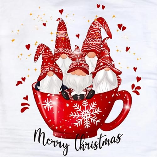 Miniatura 6 de 5 piezas de troqueles de metal de gnomo de Navidad, Papá Noel pequeño en copos de nieve, plantillas cortadas para manualidades, álbumes de recortes,