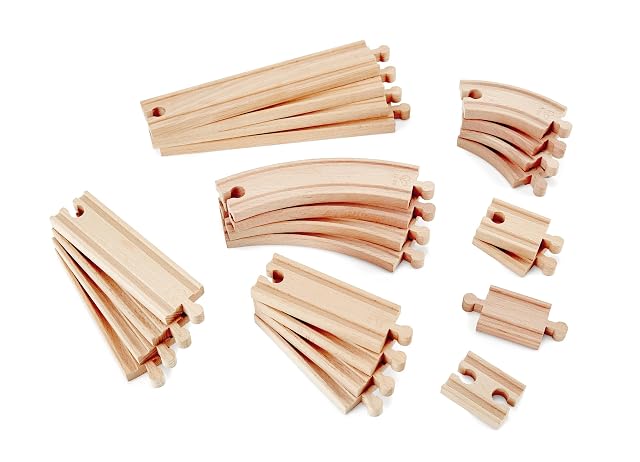 Hape - Pack Súper Extensión de Vías (Toynamics E3707)