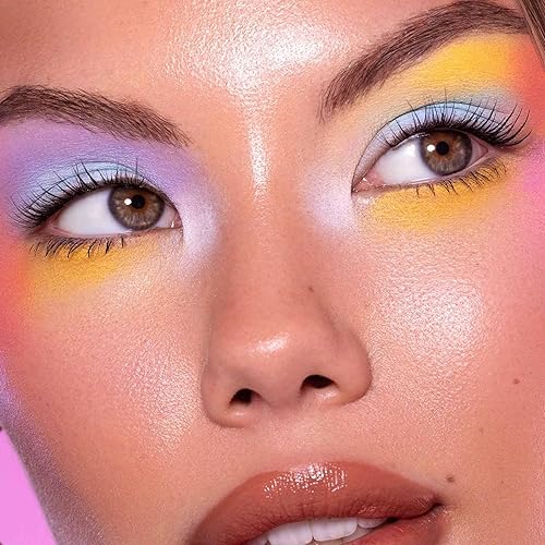 Miniatura 53 de Boobeen Paleta de sombra de ojos colorida, 16 colores, sombra de ojos mate y purpurina, paletas de sombras de ojos brillantes, mezclable, fácil