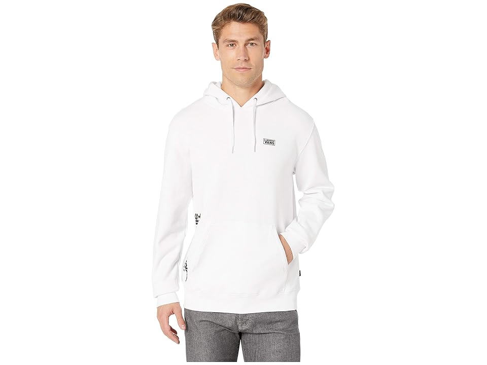 

Vans Off the Wall Distort Pullover Fleece (White) Men's Fleece