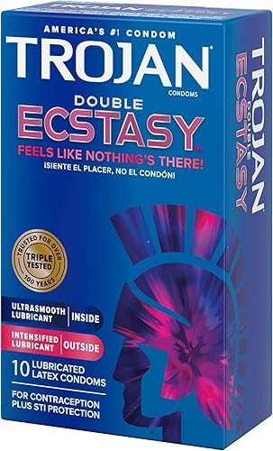 Miniatura 12 de Condones lubricados Trojan, de primera calidad, ultra finos