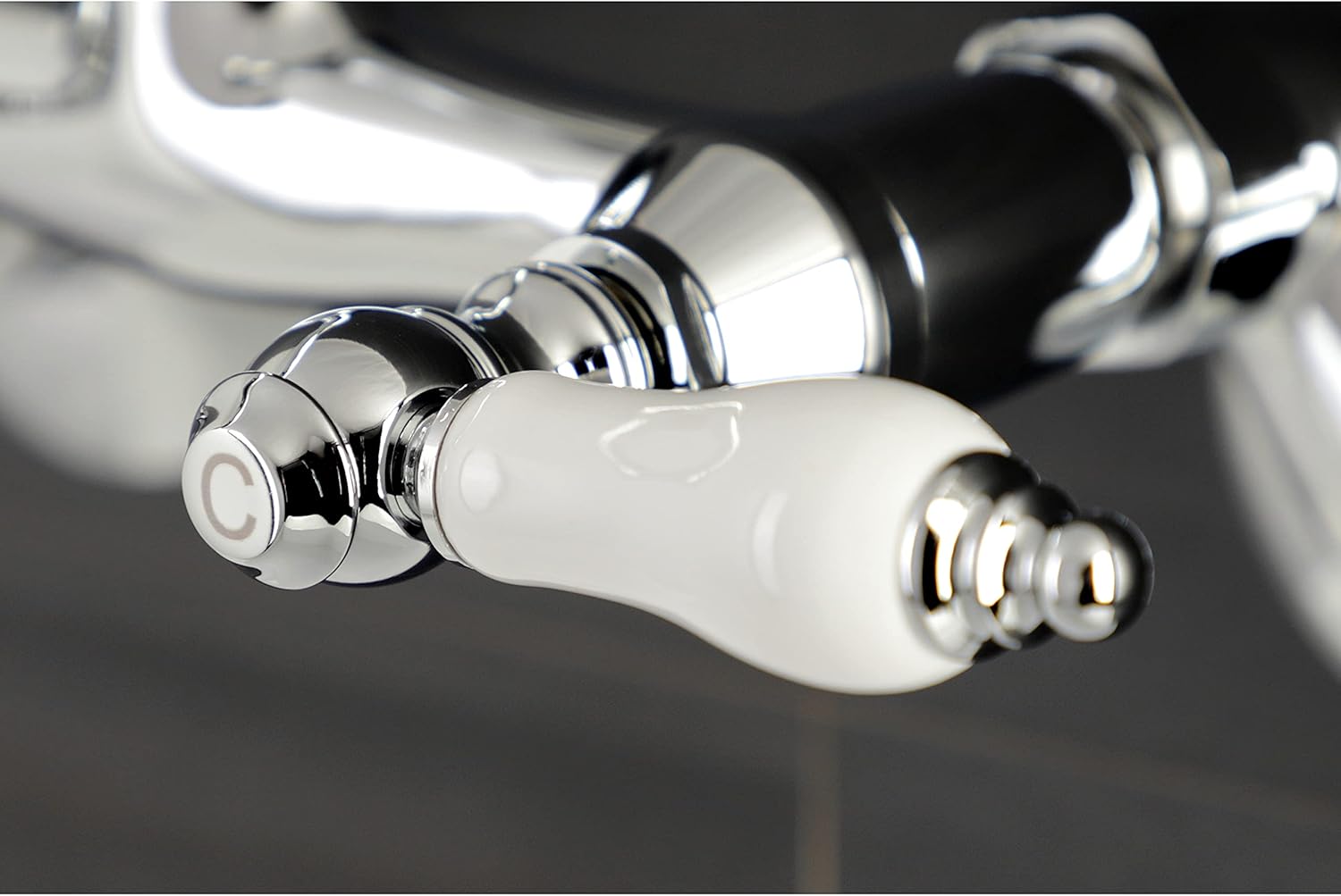 Kingston Brass KS512C Kingston Bar Faucet, Polished Chrome 12.13 x 7.88 x 6.5