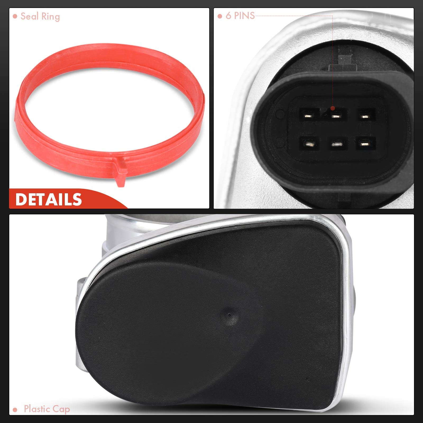 A-Premium Electronic Throttle Body Compatible with Mini Cooper R52 R53 2002 2003 2004 2005 2006 2007 2008, 1.6L 1600CC l4 Supercharged, with TPS, Replace# 13541503358, V20-81-0020, 408-238-627-001Z