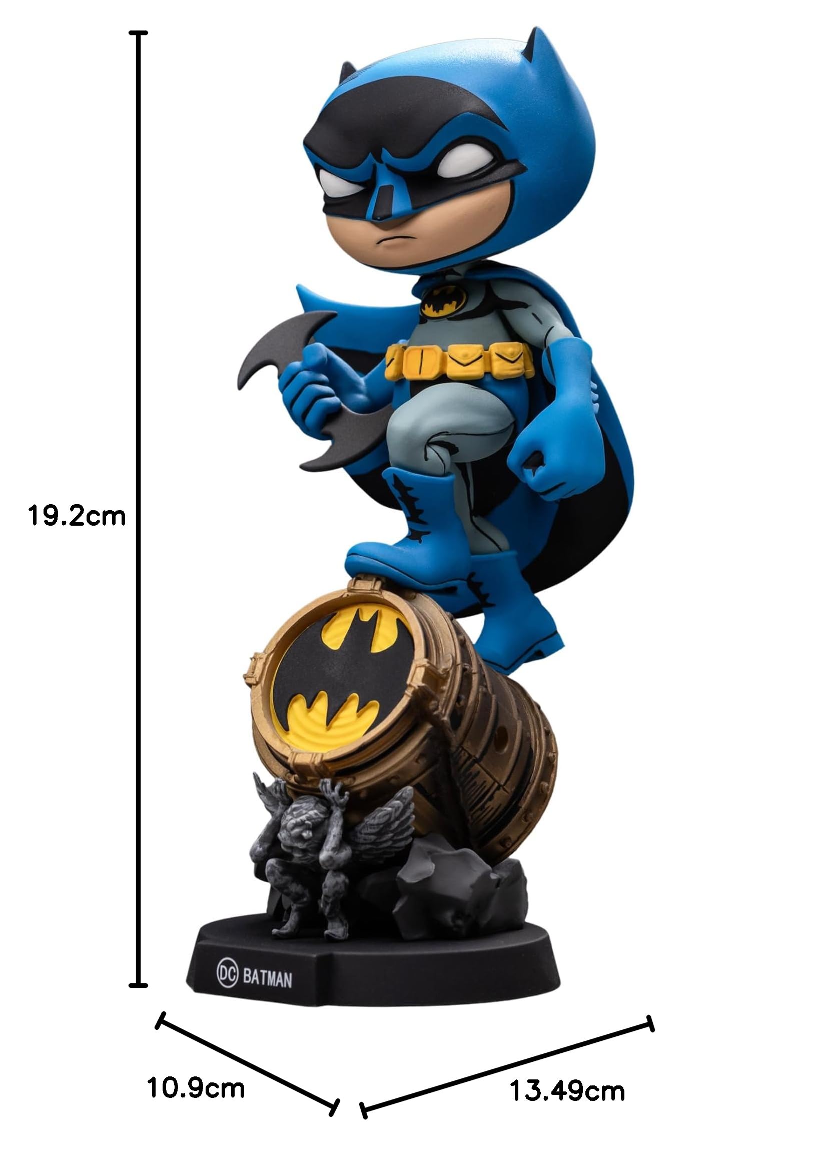 Iron Studios Estatua Minico Batman Comics (Blue Variant) DC Comics 19.2 cm