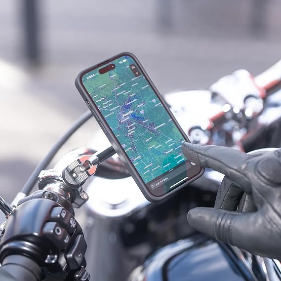 SP Moto Mount 3D 1 1/2 Inch Chrome