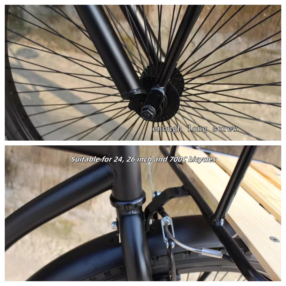 Gepäckträger Vorne Für Fahrrad - Lenkermontage F Produktbild-Vorschau 4