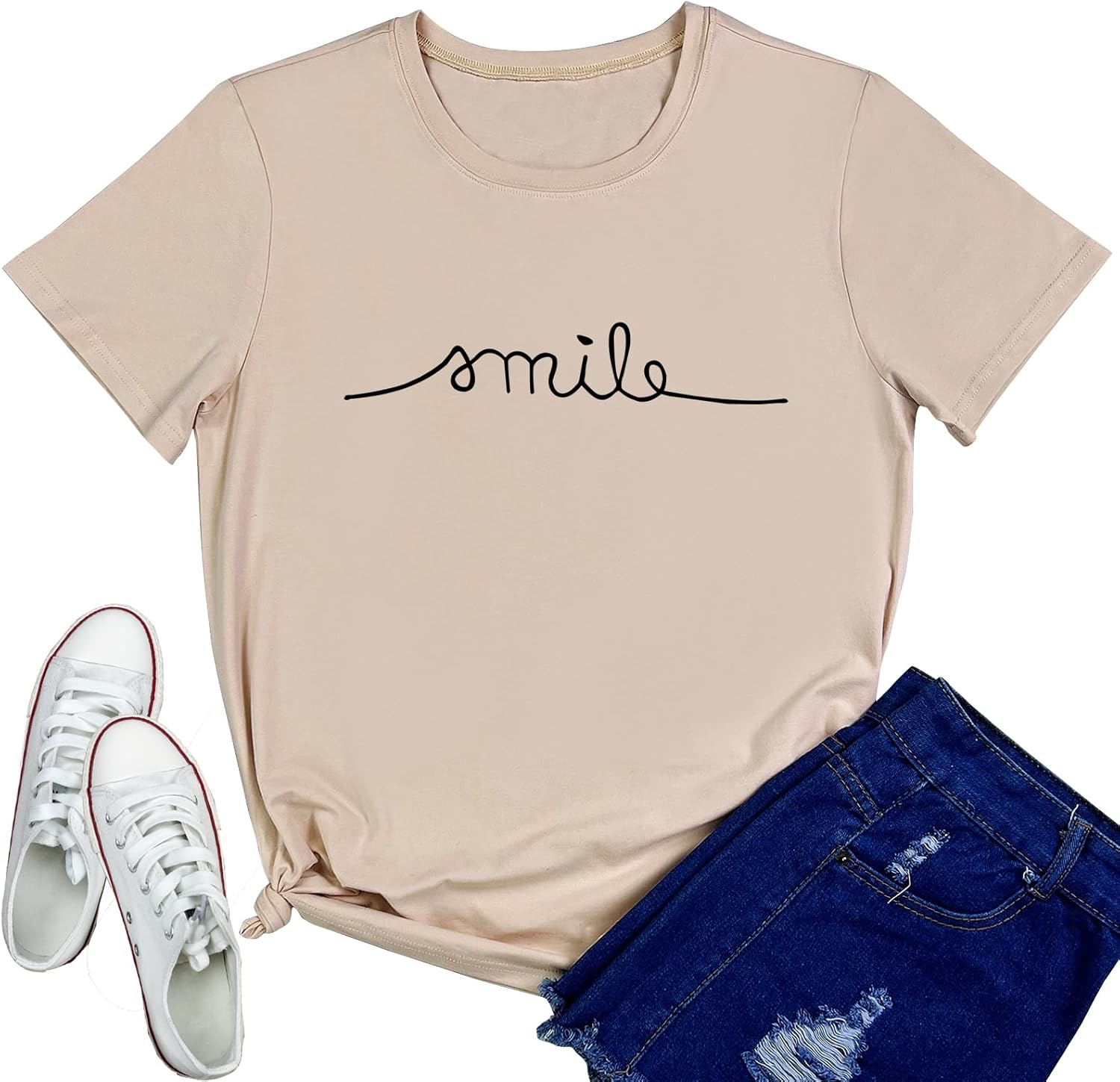 YITAN Women Graphic Cute Tee Funny T Shirts