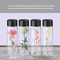 Vista 4 de 48 Pcs Clear Plastic Bottles 12 oz Empty Sensory Bottle with Caps Leakproof Drink Container Reusable Plastic Juice Bottles for Crafts Classroom